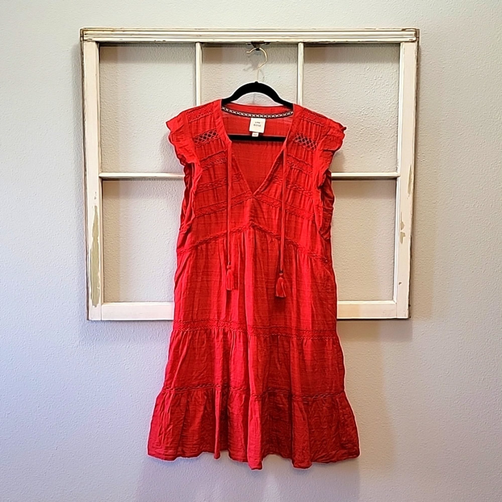 PARTY LIKE THE FOURTH OF JULY!! Knox Rose - Red Summer Dress, Sz L